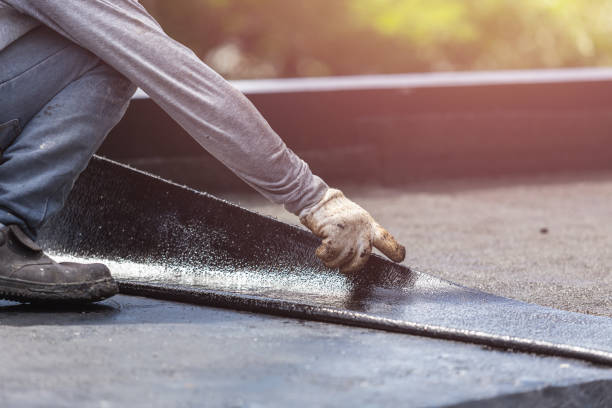 Professional Crawl Space Encapsulation technician working in Jackson Center, OH